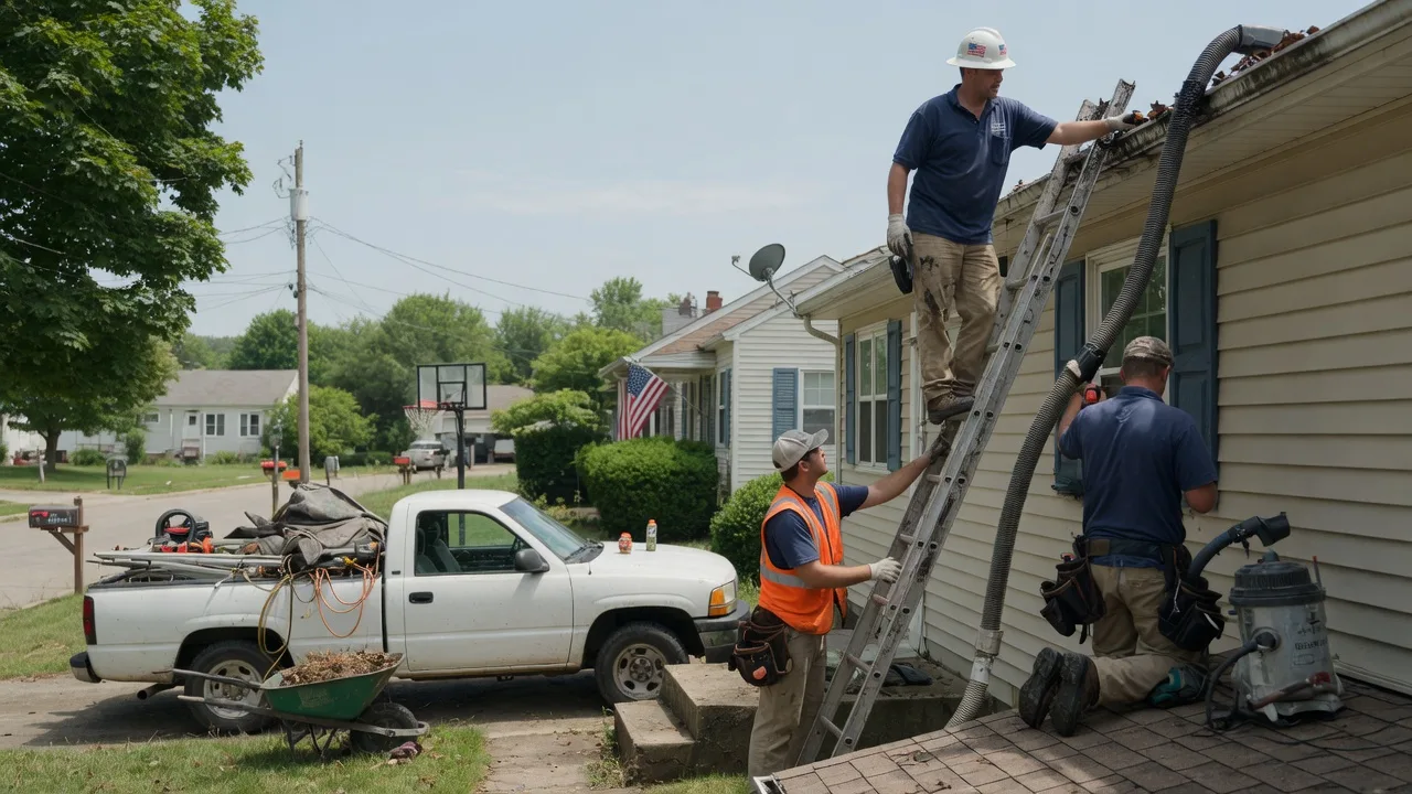 Gutter Installation in Bickmore, WV near me